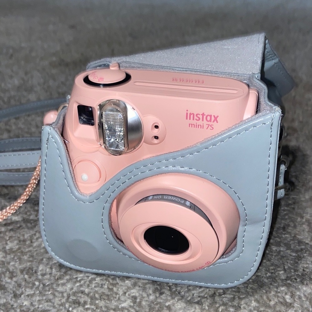 Polaroid Camera + Case with Straps